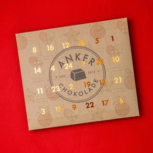 Anker Chokolade Julekalender til par Økologisk 520 g