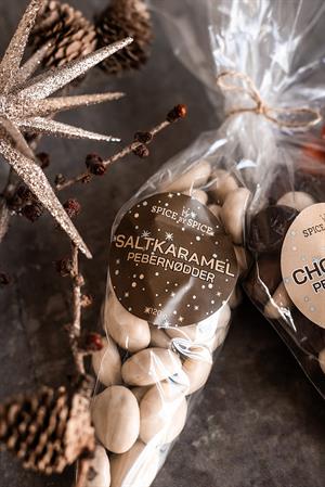 Chokolade Pebernødder m/saltkaramel Spice by Spice 120 g